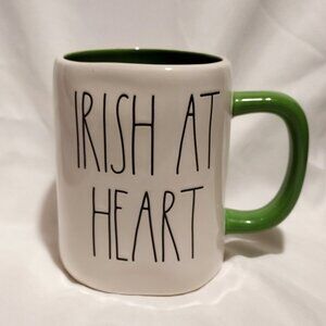 🍀 Rae Dunn || 16oz "Irish at Heart" Ceramic Mug